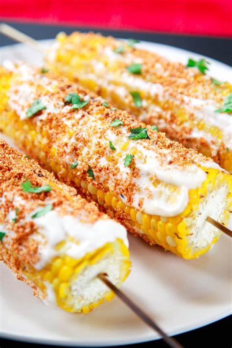 Austrian Elote Corn